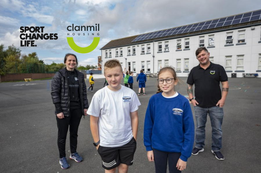 Sport Changes Life Delighted To Be Working With Clanmil Housing On Our Schools Programme